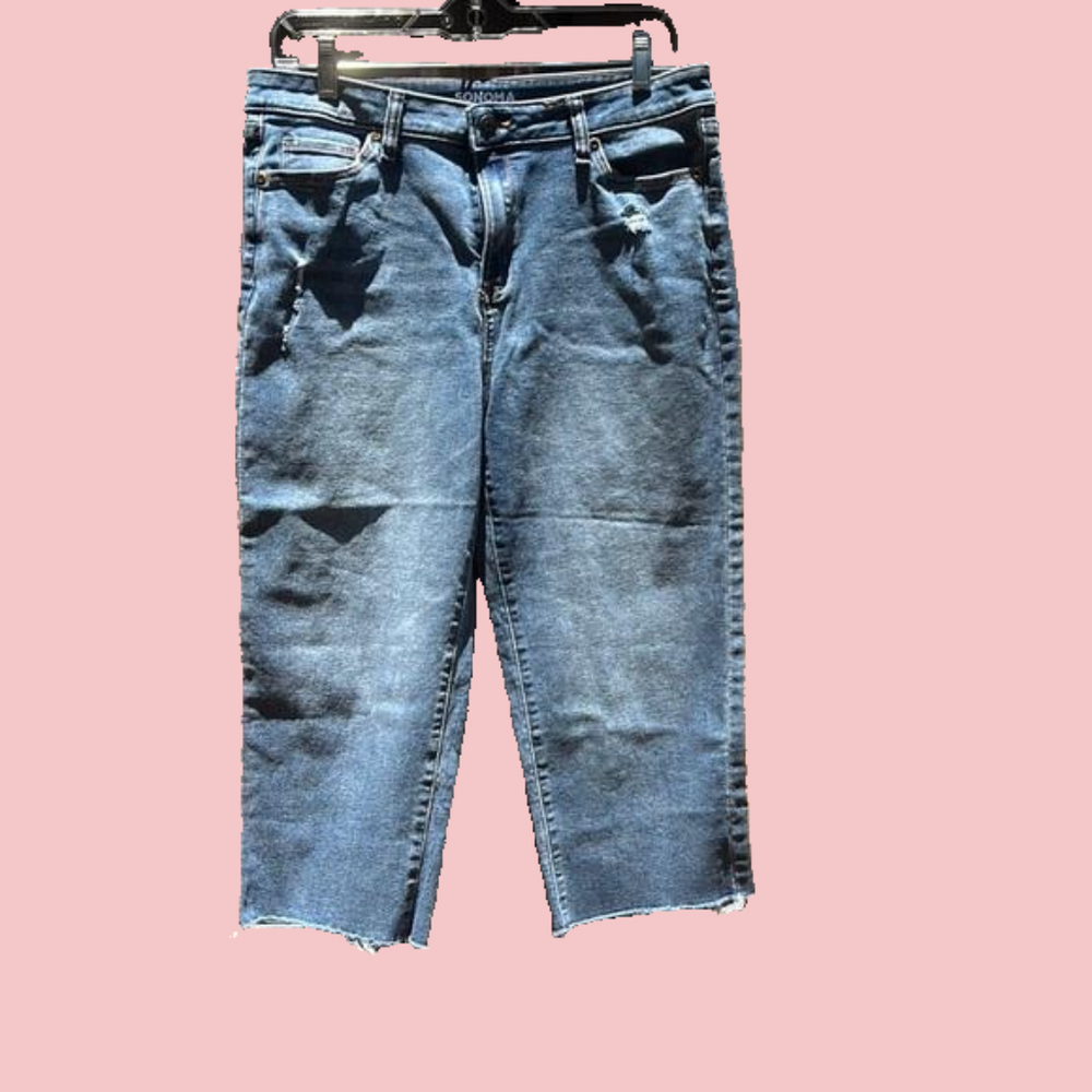 Sonoma Women's Blue Ankle & Cropped Jeans